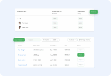 Time billing app